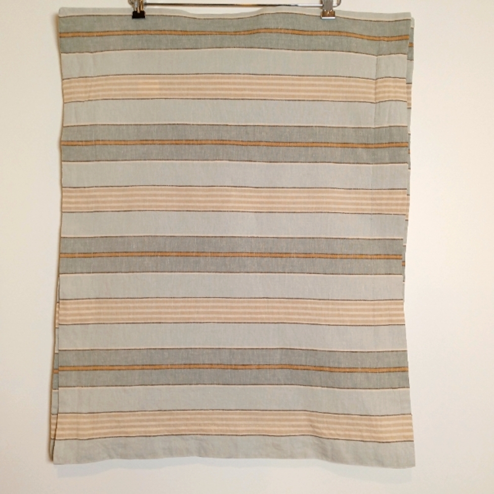 Pottery Barn Paolo Linen/Cotton Stripes Standard Shams *Pair*